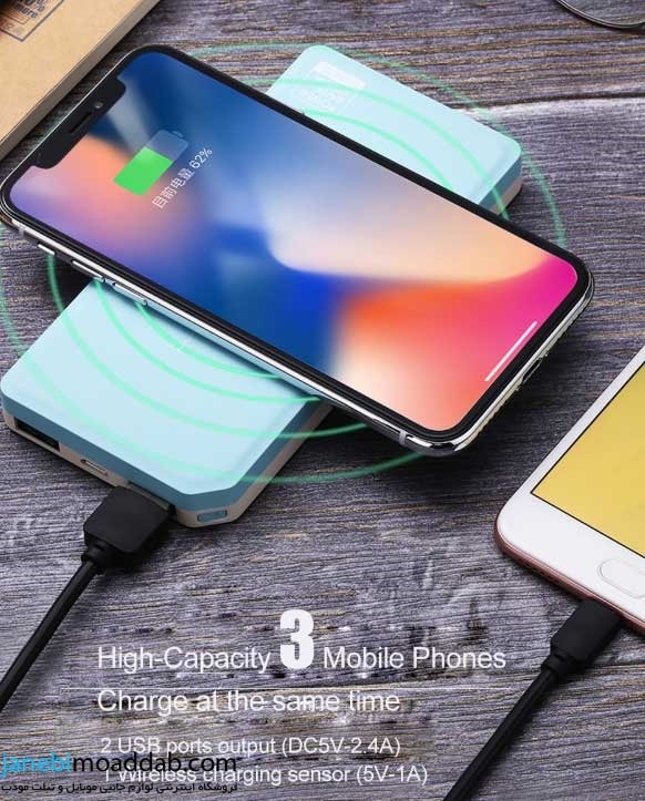 پاوربانک وایرلس ریمکس PPP-33