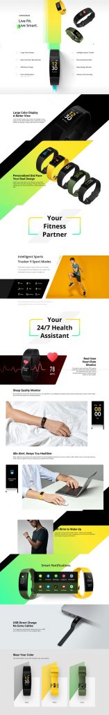 دستبند سلامتی ریلمی مدل REALME BABN RMA183