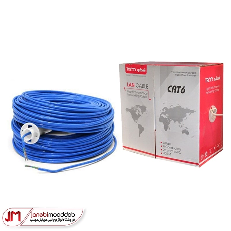 کابل شبکه تسکو مدل TNC CAT6 FTP (305M) 3020