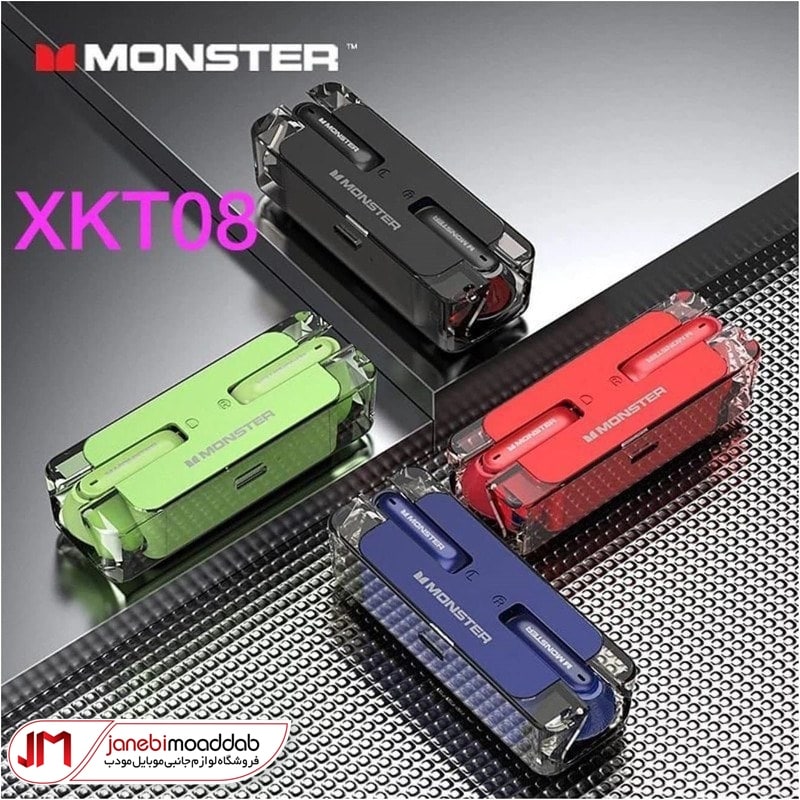 هندزفری بلوتوثی گیمینگ MONSTER مدل XKT08