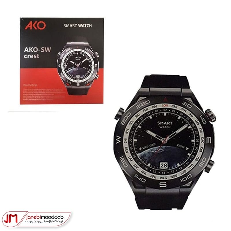 اسمارت واچ آکو مدل AKO-CREST (10) اسمارت واچ آکو مدل AKO SW CREST