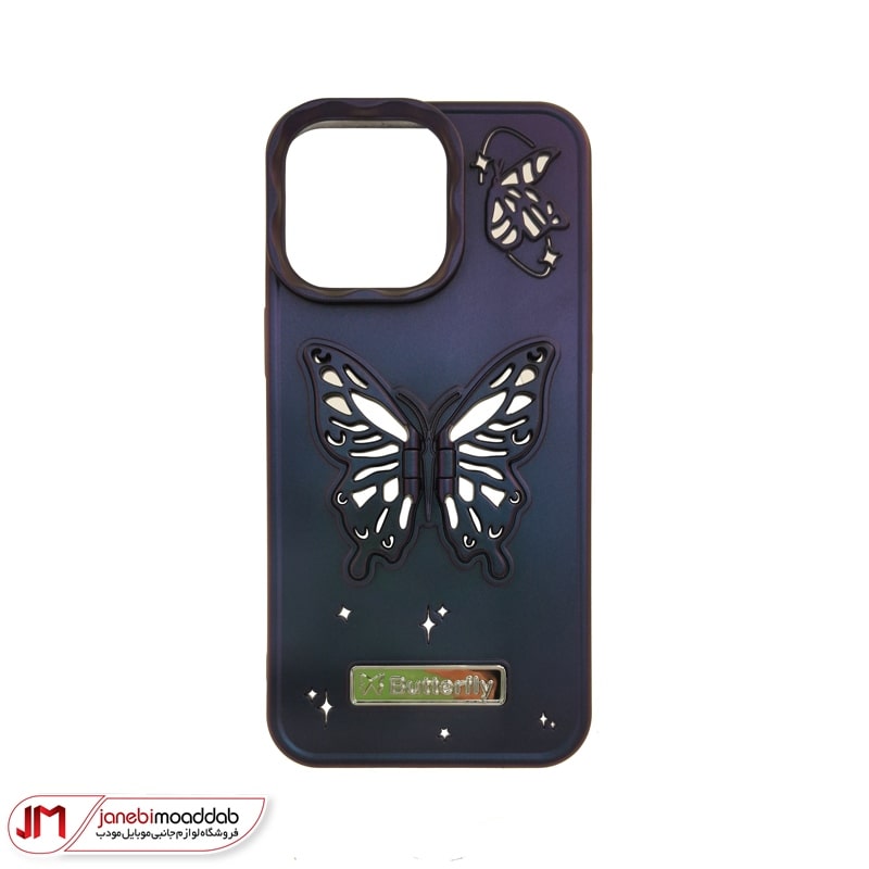 قاب گوشی آیفون 13 پرو طرح پروانه ای