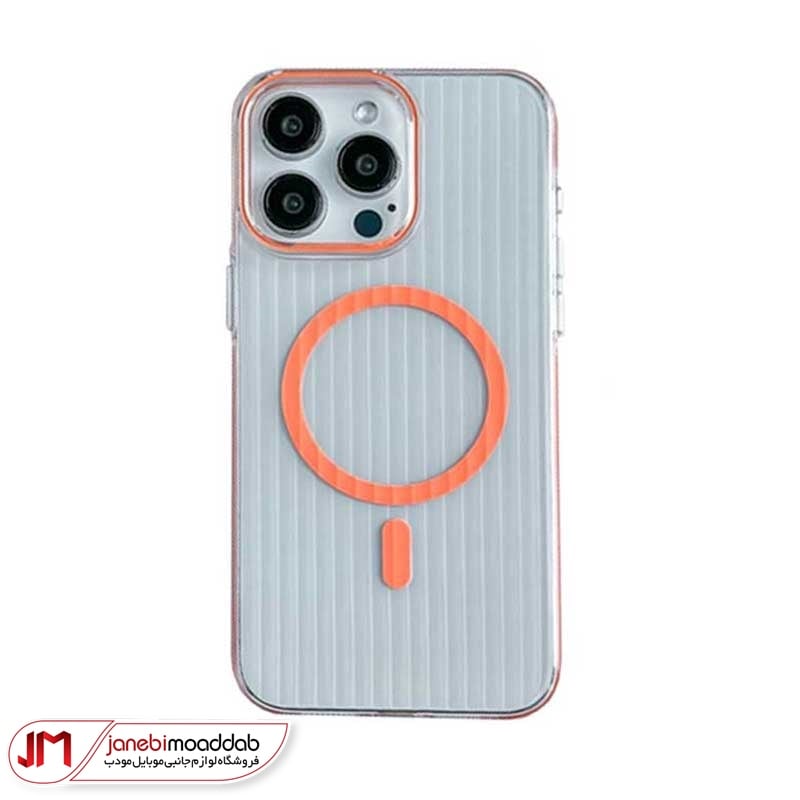 قاب آیفون 13پرو مدل ژله ای مگ سیف دار