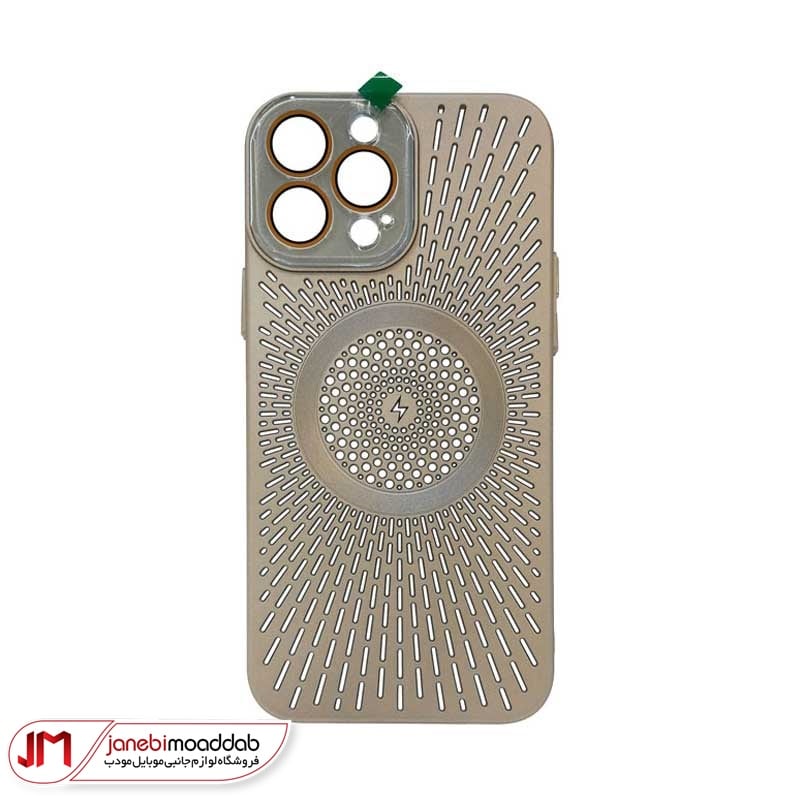 قاب گوشی آیفون 14 PRO طرح مشبک مگ سیف دار