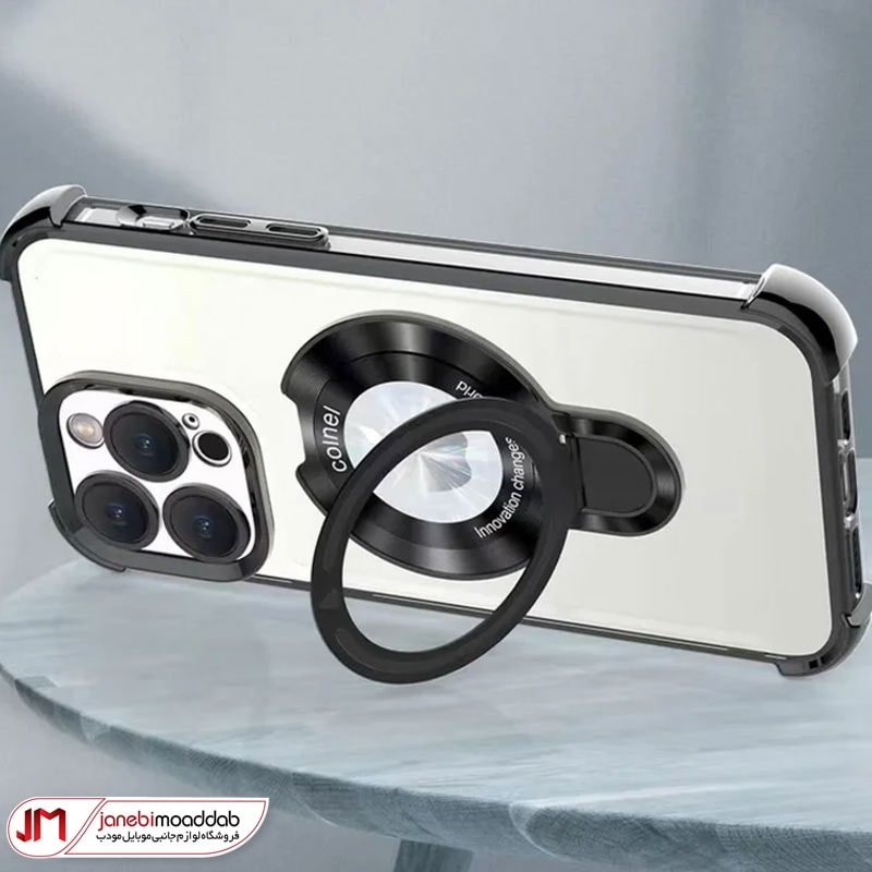 قاب گوشی آیفون 13 پرو مدل ژله ای مگ سیف دار