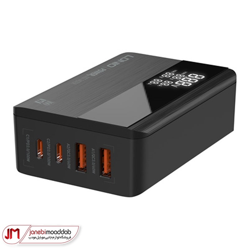 شارژر رومیزی 100 وات 4 پورت الدینیو مدل LDNIO A4809C