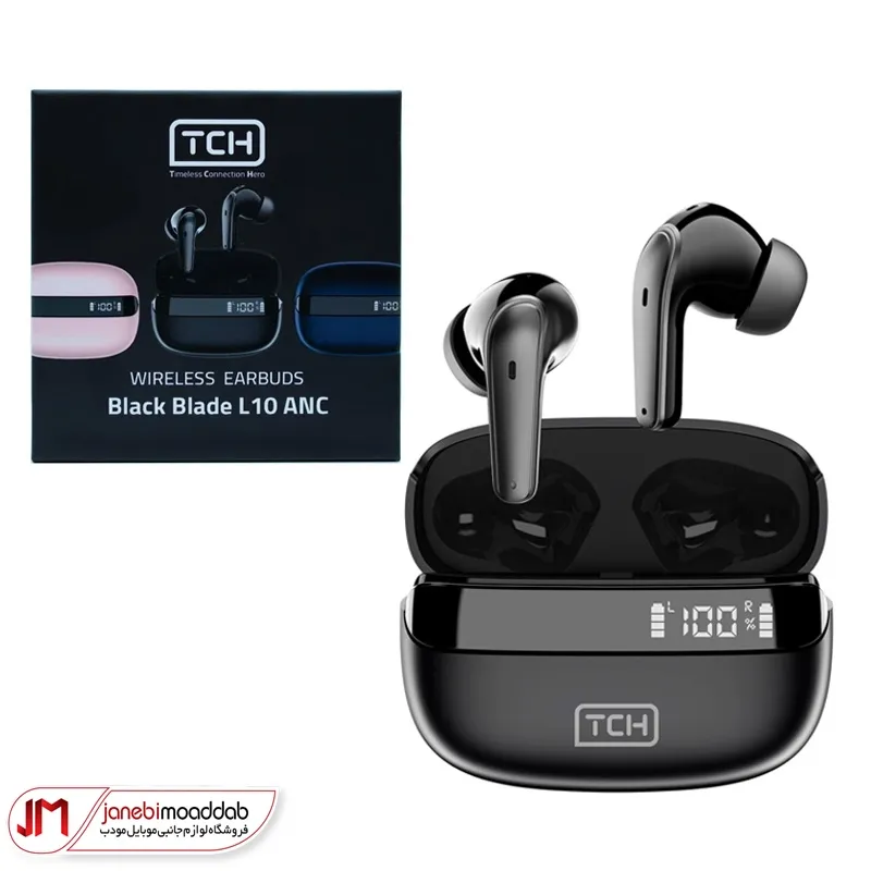 هندزفری بلوتوثی (ایرپاد) تی سی اچ مدل TCH BLACK Blade L10 anc