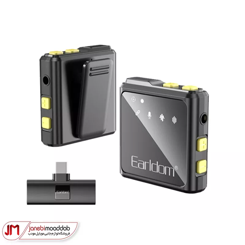 میکروفون یقه ای بی سیم ارلدام مدل ET-MC10C