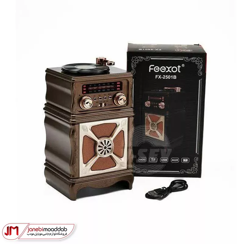 اسپیکر رادیویی بلوتوثی مدل FEEXOT FX-2501b