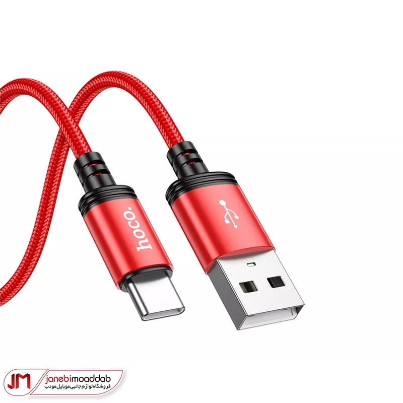 کابل شارژر USB به تایپ سی هوکو مدل Hoco X89