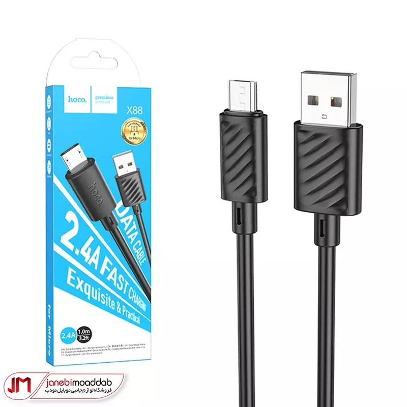 کابل شارژر USB به میکرو هوکو مدل Hoco X88